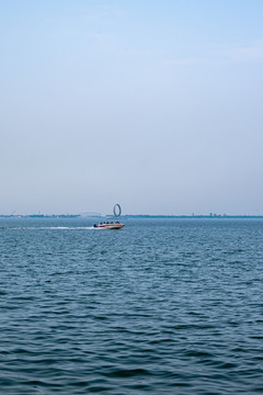 上海浦东滴水湖景观