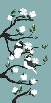 花鳥裝飾畫