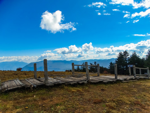 高山木栈道