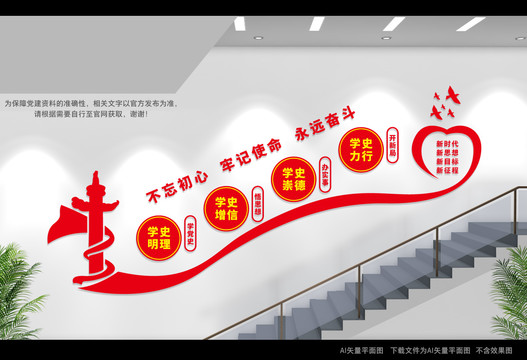 樓道黨史學(xué)習(xí)教育