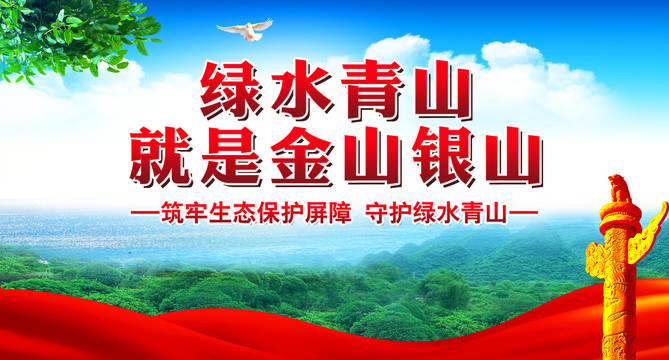 綠水青山就是金山銀山