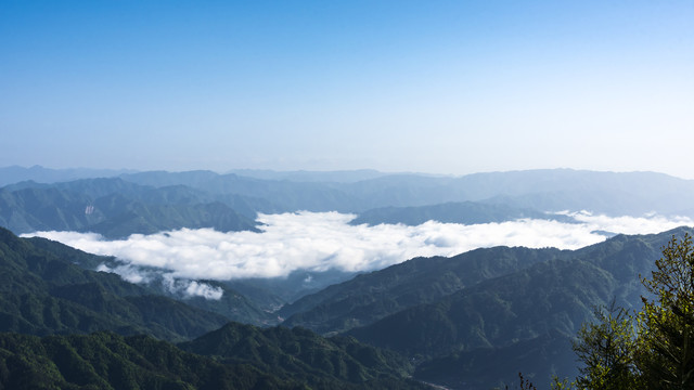 大老岭国家级自然保护区云海景观