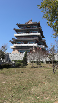 惠州红花湖高榜山挂榜阁