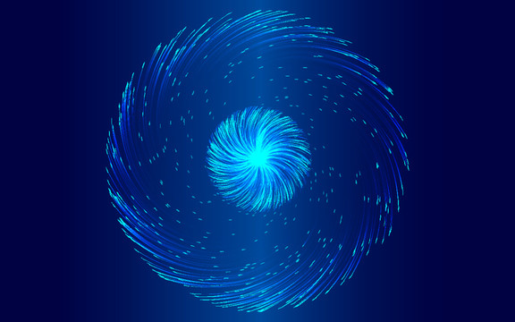 科技粒子年會海報抽象背景素材