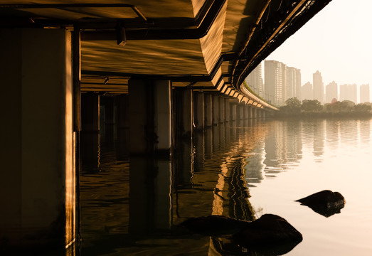 金鸡湖景观大桥