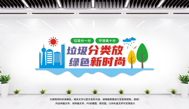 垃圾分類(lèi)文化墻
