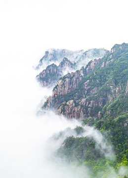 黄山水墨风景