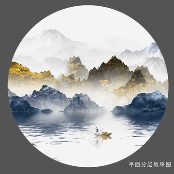 中國(guó)風(fēng)水墨畫(huà)