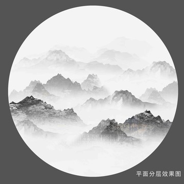 中國風山水