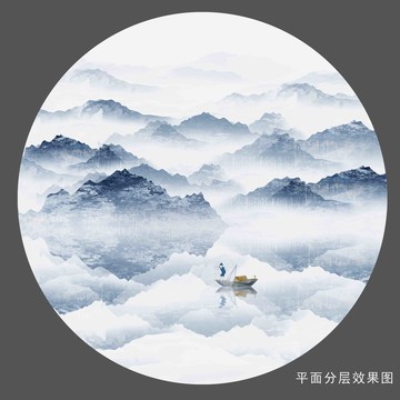 中國風山水畫