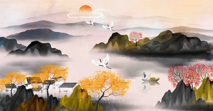 山水畫(huà)