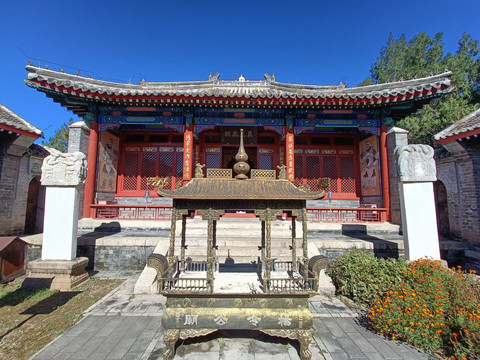 杨令公庙大殿