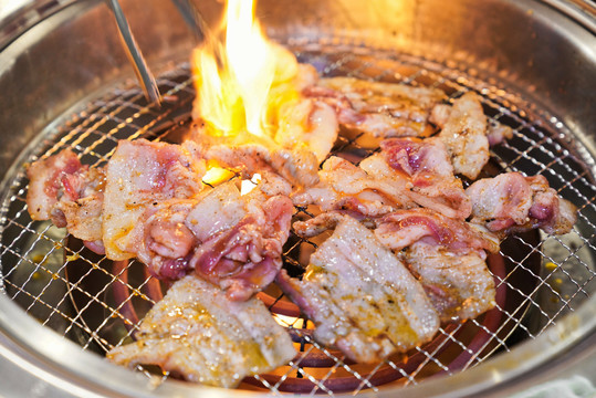 韩国烤肉日式烧肉美食