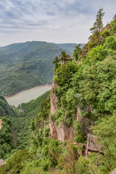 崆峒水库俯瞰