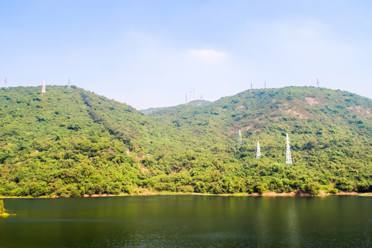 广东深圳塘朗山梅林水库