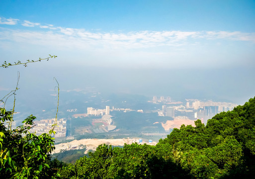 广东深圳塘朗山梅林水库