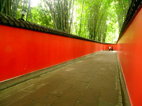 红墙院墙