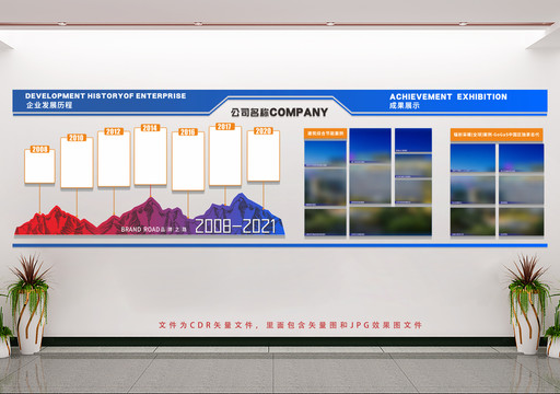 公司文化墙发展历程