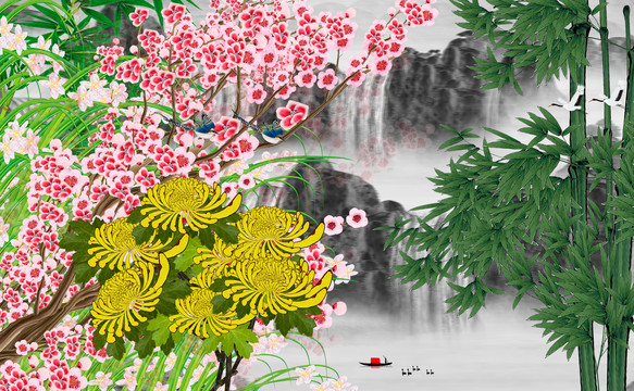 梅蘭竹菊