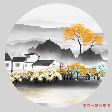 意境山水画