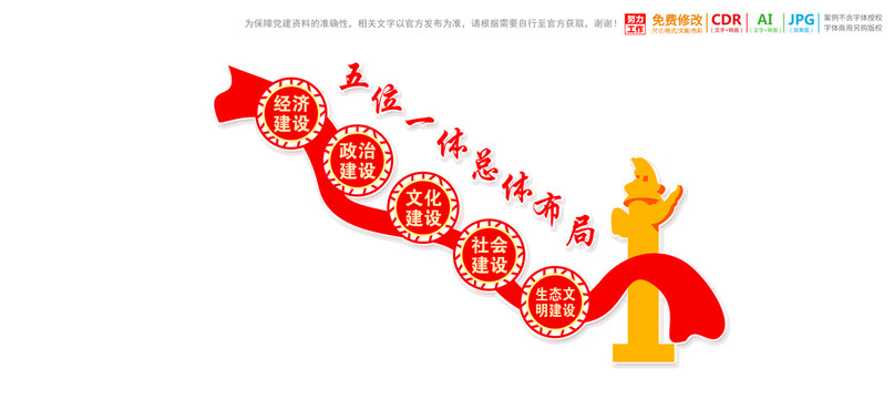 五位一體樓梯樓道文化墻