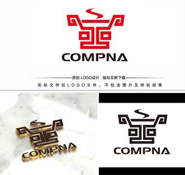 青銅面具LOGO