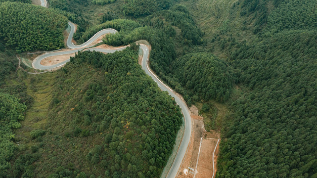 浙江省丽水市县道盘山公路