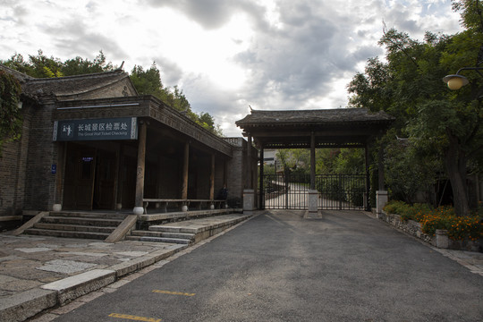 北京司马台景区检票口