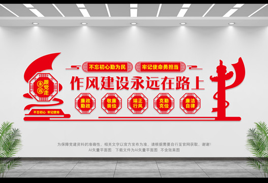 作風建設文化墻