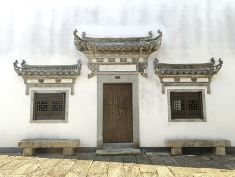 徽州古村建筑图