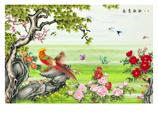 春意融融錦繡富貴