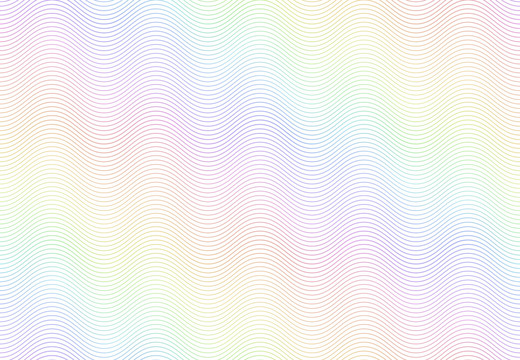 彩虹波浪造型效果背景