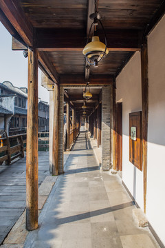 烏鎮古民居走廊