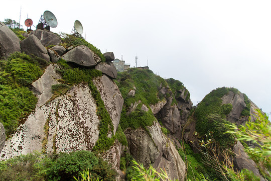 桂林猫儿山山顶风光