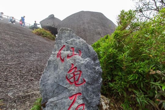 猫儿山景区仙龟石