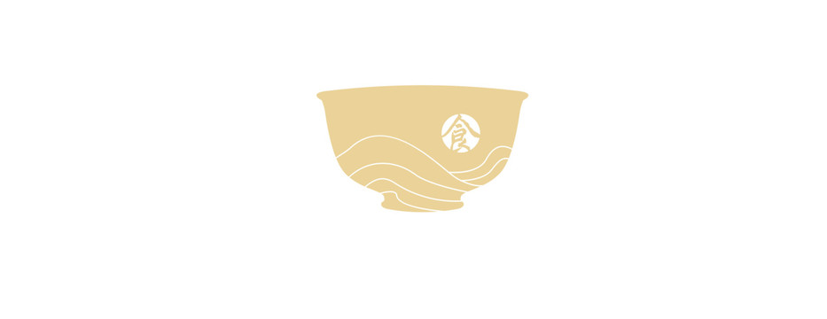茶碗矢量圖