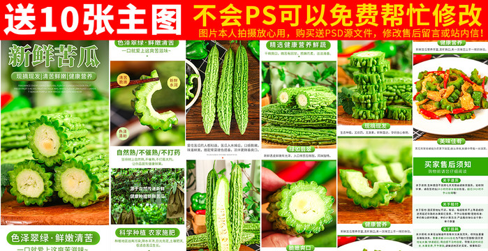 苦瓜詳情頁主圖