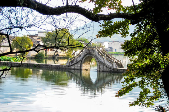 中国安徽黄山市宏村风光