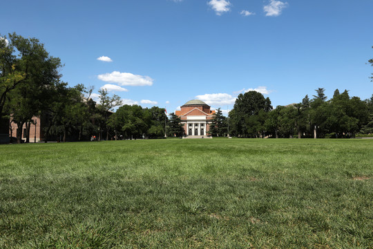 中国北京市清华大学大礼堂