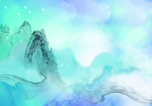 夢幻山水