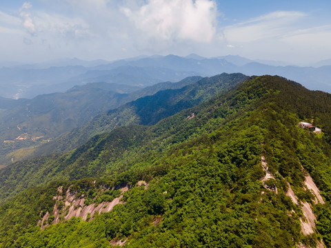 湖北黄冈罗田大别山薄刀锋风景区