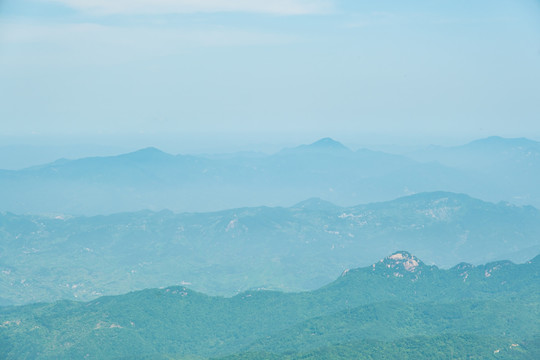 湖北黄冈罗田大别山薄刀锋风景区