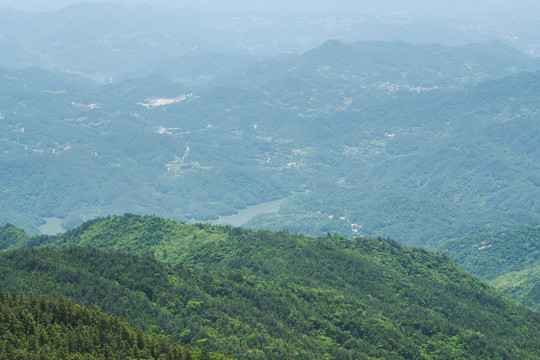 湖北黄冈罗田大别山薄刀锋风景区