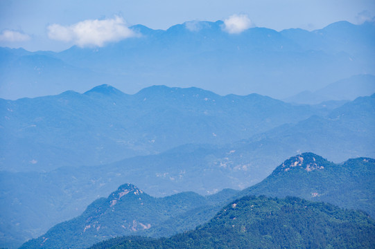 湖北黄冈罗田大别山薄刀锋风景区