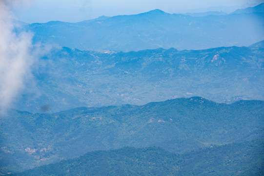 湖北黄冈罗田大别山薄刀锋风景区