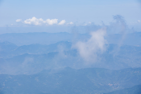 湖北黄冈罗田大别山薄刀锋风景区