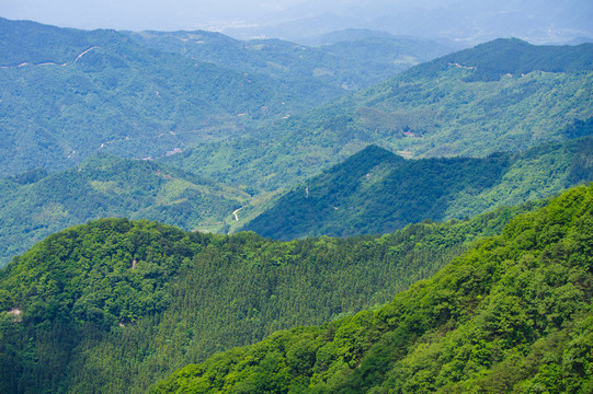 湖北黄冈罗田大别山薄刀锋风景区