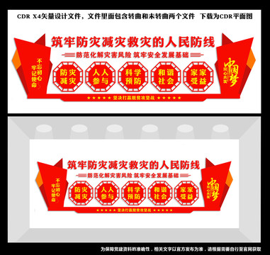防災(zāi)減災(zāi)文化墻