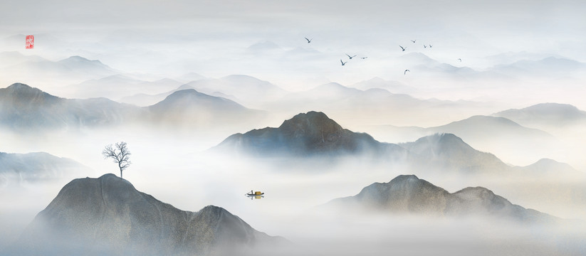 意境山水畫
