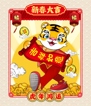 虎年插畫